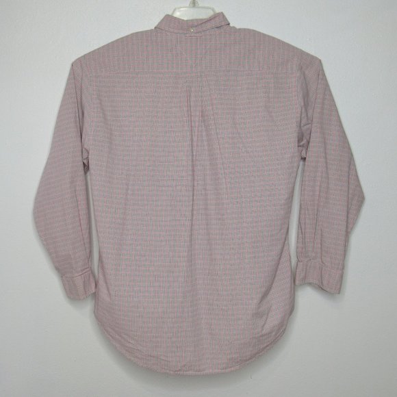 TOMMY HILFIGER MEN'S GINGHAM CASUAL BUTTON DOWN SHIRT SIZE L LONG SLEEVE - Picture 2 of 5